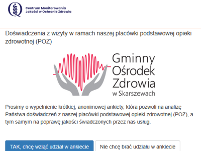 Badanie doświadczeń pacjentów dotyczące jakości świadczonej opieki zdrowotnej